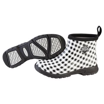 Muck Boots Breezy Cool Ankle Boot - Black/Gingham Str. 37